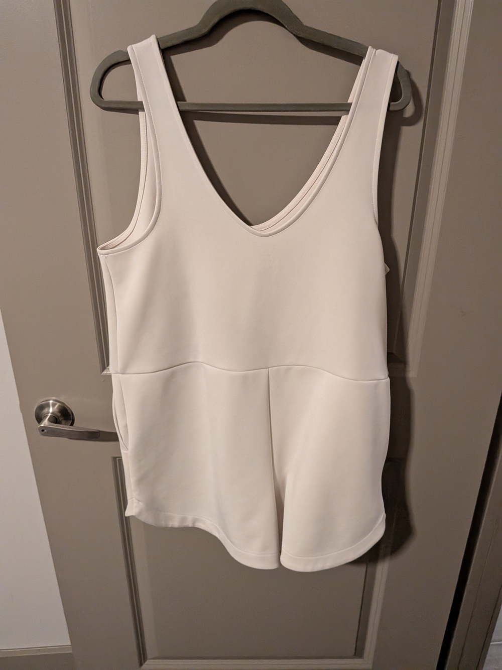 a new day White V-Neck Sleeveless Tank Top